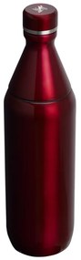 Bordowa butelka termiczna ze stali nierdzewnej 600 ml All Day Slim Bottle Garnet Shine – Stanley