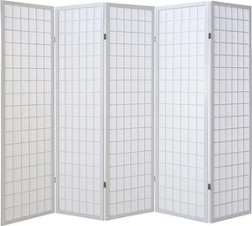 Przegroda pokojowa 175x220x2,2 cm biała Shoji