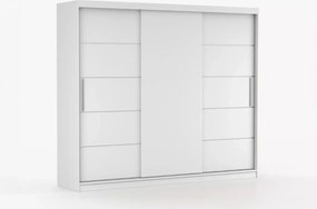 Szafa przesuwna Larena – nowoczesny design, różne kolory, opcja z lustrem lub bez