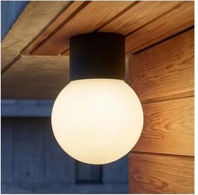 Kanlux 46082 - Zewnętrzna oprawa punktowa STONO 1xE27/15W/230V IP65 antracyt
