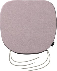 Poduszka na krzesło Bartek kolor różowy tkanina strukturalna
