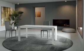 Cleo - 4-częściowy fotel z szarej ekoskóry