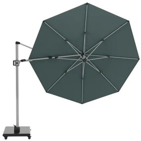 KNIRPS 320 x 320 cm - luksusowy wahadłowy parasol ogrodowy z drążkiem bocznym : Kolor parasola Knirps - Niebieski