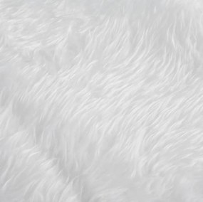 Podkładka pod choinkę SNOWY RING 72 cm, biała