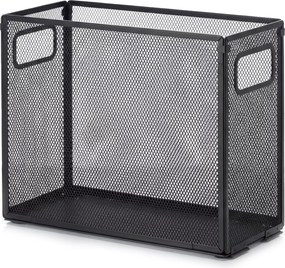 Organizer na biurko - koszyk metalowy wąski