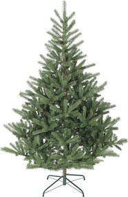 HOMCOM Sztuczna choinka, 180 cm, gęste gałęzie, realistyczny wygląd, ognioodporna, plastik, metal, Zielony | Aosom PL