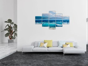 Obraz - Fale morskie (125x70 cm)