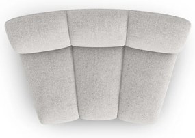 Jasnoszary moduł sofy (moduł środkowy) Lupine – Micadoni Home