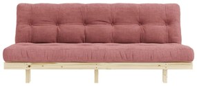 Różowa sztruksowa sofa 200 cm Lean – Karup Design