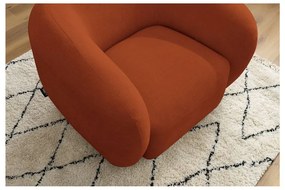 Pomarańczowy fotel Celine – Bobochic Paris
