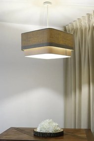 Lampa wisząca KWADRO DUO 009 51x47cm beżowa/kremowa BPS KONCEPT