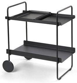 Metalowy barek na kółkach 40.5x61 cm A-Cocktail – Zone