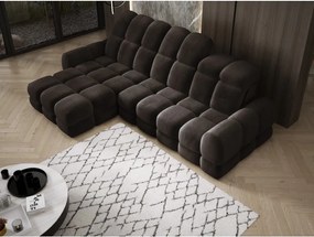 Narożnik TOLLO MINI S Lewostronny Elektryczna regulacja Salvador 04 kolor Szary WERSAL