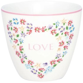 Porcelanowa filiżanka Green Gate Columbine Love, 300 ml