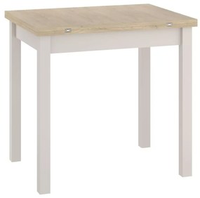 Stół jadalniany rozkładany FLIP 80(160)X80 cm, dąb Cremona Torro/kaszmir