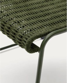 Zielony podnóżek ogrodowy Maurina – Kave Home