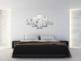 Obraz - Mlecze, malarstwo (125x70 cm)