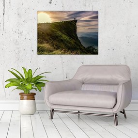 Obraz kobiet na klifie (70x50 cm)