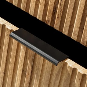 Szafka wisząca podumywalkowa w kolorze naturalnego drewna 60 x 46 cm ASTROS Light oak