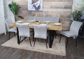 Zestaw do jadalni MCW-K16 (5-częściowy),  jasnoszary