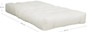 Rozkładany fotel z lnianym obiciem Karup Design Hippo Linen