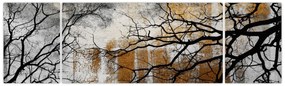 Obraz - Sylwetki drzew (170x50 cm)