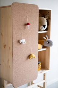 Regał z drewna sosnowego z tablicą Karup Design Slide