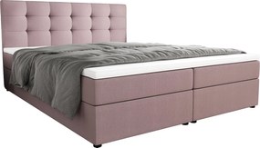 BEDANTE Łóżko kontynentalne Fado 2 160x200 Cosmic 14, różowy, pojemnik na pościel
