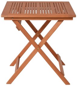 Stół ogrodowy z litego drewna eukaliptusowego 70,5x70,5 cm Pasaneda – Garden Pleasure