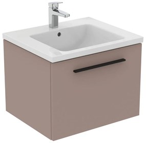 Szarobeżowa wisząca szafka pod umywalkę 60x44 cm i.Life B – Ideal Standard