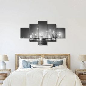 Obraz nowoczesnych drapaczy chmur (125x70 cm)
