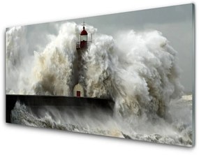 Obraz Szklany Latarnia Morska Krajobraz