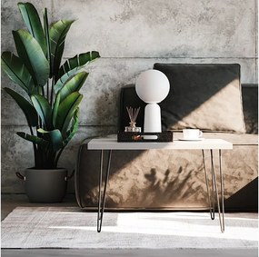 Stolik kawowy VIDA 68 x 68 cm do salonu, pokoju Szary