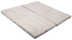 Mata do zabawy dla dzieci w kolorze kości słoniowej 120x120 cm – Meowbaby