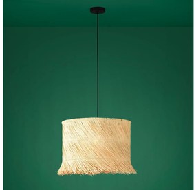 Eglo 390238 - Żyrandol na lince PAISANO 1xE27/40W/230V rattan