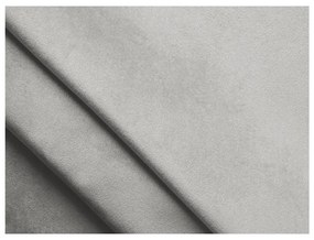 Jasnoszare łóżko boxspring ze schowkiem 160x200 cm Bali – Cosmopolitan Design