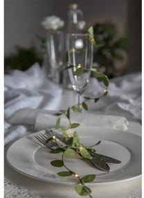 Zielona girlanda świetlna LED Star Trading Leaf, dł. 95 cm