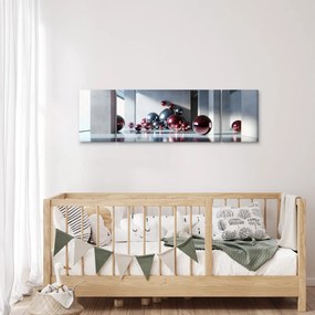 Obraz - 3D przestrzeń z kulami II. (170x50 cm)