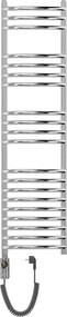 Mexen Eros grzejnik elektryczny 1200 x 318 mm, 300 W, chrom - W112-1200-318-2300-01