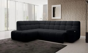 Narożnik COCOON L z elektryczną regulacją siedziska Lewostronny w tkaninie JAGUAR 22