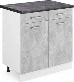 Szafka dolna do kuchni beton 80x60x81.6 r-line