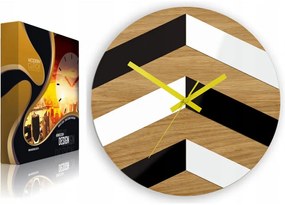 Zegar na ścianę nowoczesny do salonu sypialni cichy kuchenny efektowny loft