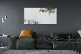 Obraz na płótnie Gałązki i Szyszki