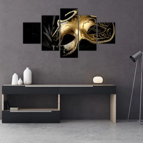 Obraz - Złoty drapak (125x70 cm)