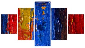 Obraz malarskich kolorów (125x70 cm)