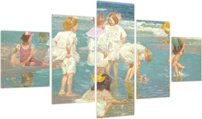 Obraz - Edward Henry Potthast, A Holiday, reprodukcje (125x70 cm)