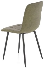 Krzesło tapicerowane K560 oliwkowe HALMAR