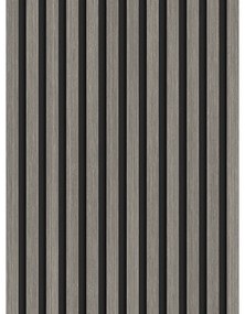 Mexen Lam-B lamele ścienne 275 x 30 cm, płyta HDF 4 mm, fornir techniczny, Dąb Srebrzysty - S100-275307-3015-007