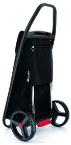 Torba na zakupy na kółkach 53 l Com Tweed Polar Black Tube – Rolser