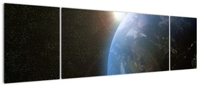 Obraz Ziemi z kosmosu (170x50 cm)